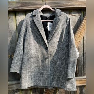 Torrid Jacket black and white size 0 Large 12